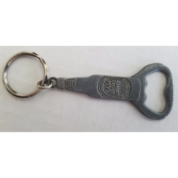 Samuel Adams Key Chain Boston Lager Beer Vintage Bottle Opener Sam Adams Light - Picture 5 of 5